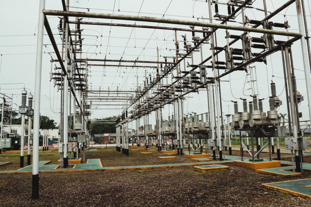 Shot Part High Voltage Electric Power Station 1024x683